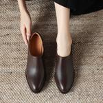 Handcrafted Luxury Leather Women’s Shoes: A Symphony of Elegance and Quality(Easn2018a1903)