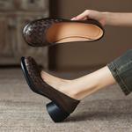 Handcrafted Luxury Leather Women's Shoes – Elegant Artistry(Easn2018a1922)