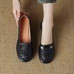 Exquisite Handcrafted Leather Women's Shoes: Luxury Meets Elegance(Easn2018a1930)