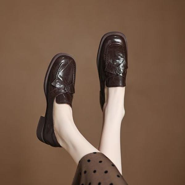 Luxurious Handcrafted Leather Women's Shoes: Elegance Redefined(Easn20182360)