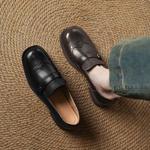 Luxury Handcrafted Leather Shoes for Elegant Women(Easn20182362)