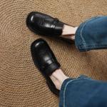 Luxury Handcrafted Leather Shoes for Elegant Women(Easn20182362)