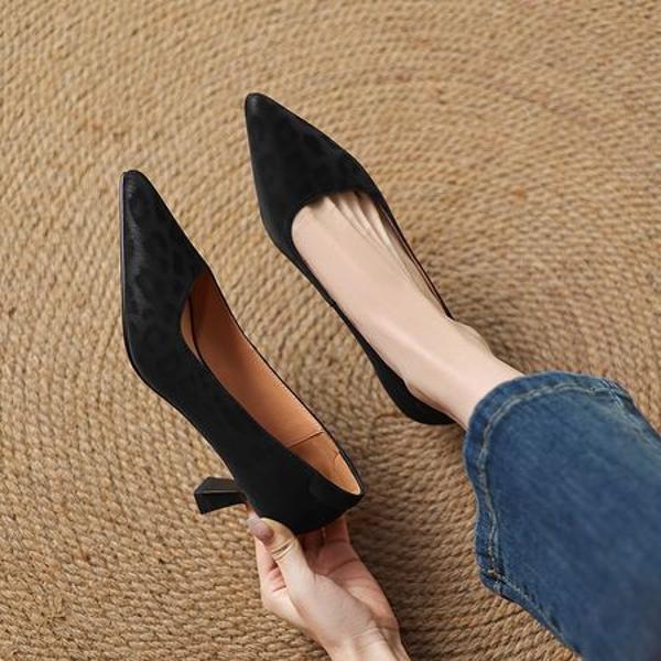 Handcrafted Genuine Leather Women’s Shoes: Exquisite Elegance & Luxury(Easn20182333)