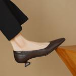 Exquisite Handmade Leather Women's Shoes: Luxury Craftsmanship & Timeless Elegance(Easn20182351)