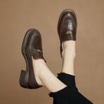 Exquisite Handcrafted Genuine Leather Women's Shoes: Luxury, Quality, Elegance(Easn20182377)