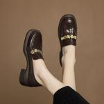 Handcrafted Luxury Leather Women's Shoes for Elegance(Easn20182375)