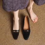 Luxury Handcrafted Genuine Leather Women's Shoes(Easn20182350)