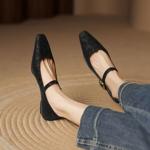 Exquisite Handcrafted Leather Women’s Shoes – Luxurious Elegance(Easn20182337)