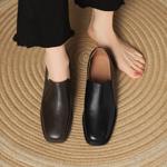 Handcrafted Genuine Leather Women's Shoes: Elegant Luxury with Exquisite Craftsmanship(Easn20182381)