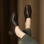 Handcrafted Genuine Leather Women’s Shoes: Timeless Elegance and Luxury(Easn20182385)