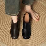 Handcrafted Genuine Leather Women’s Shoes: Timeless Elegance and Luxury(Easn20182385)