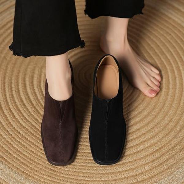 Elegant Handcrafted Genuine Leather Women's Shoes—Luxury Quality(Easn20182382)