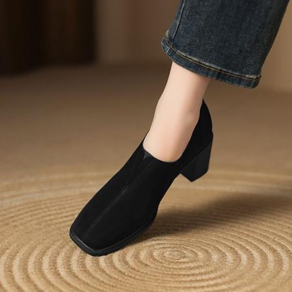 Elegant Handcrafted Genuine Leather Women's Shoes—Luxury Quality(Easn20182382)