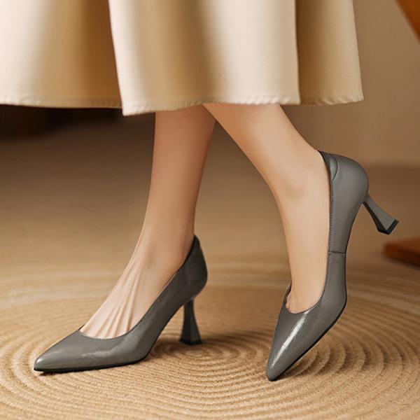 Handcrafted Luxury Leather Women's Shoes: Exquisite Craftsmanship & Elegance(Easn20182396)