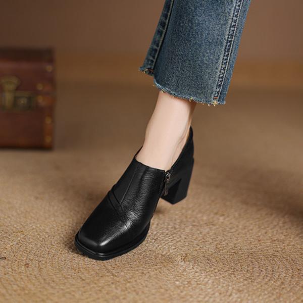 Exquisite Handcrafted Leather Women's Shoes: Luxurious, Elegant, and Artisan Quality(Easn20182365)