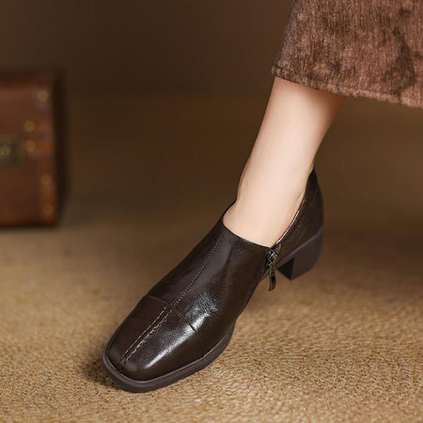 Handcrafted Luxurious Leather Shoes for Exquisite Elegance(Easn20182368)