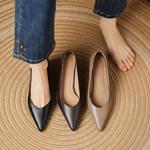 Handcrafted Real Leather Women's Shoes: Elegant Luxury Craftsmanship(Easn20182393)