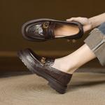 Exquisite Handcrafted Leather Women's Shoes: Luxury, Craftsmanship, Elegance(Easn20182516)