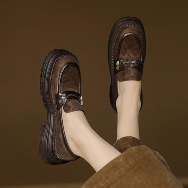 Elegantly Crafted Luxury Leather Handcrafted Women's Shoes(Easn20182515)