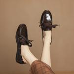 Handcrafted Leather Women's Shoes: Timeless Elegance & Luxury(Easn20182392)