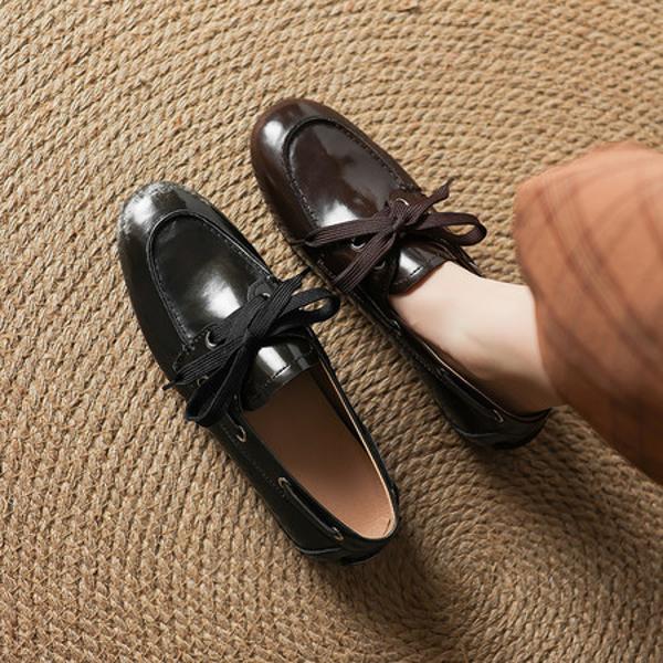 Handcrafted Leather Women's Shoes: Timeless Elegance & Luxury(Easn20182392)