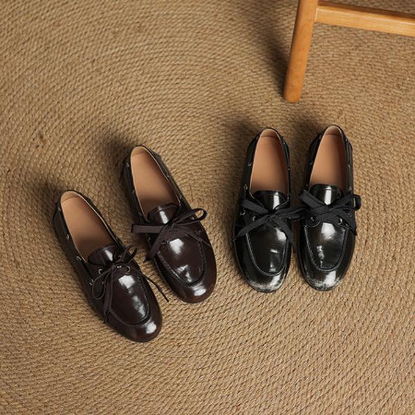 Handcrafted Leather Women's Shoes: Timeless Elegance & Luxury(Easn20182392)