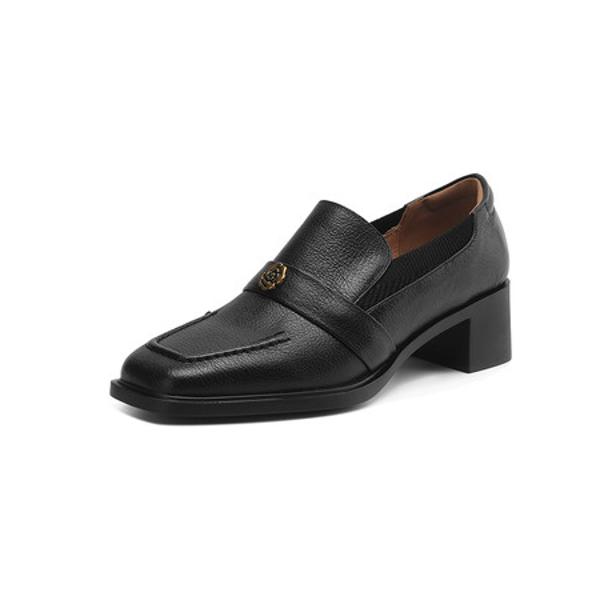 Exquisite Handcrafted Leather Women's Shoes: Elegance Meets Luxury Quality(Easn20182513)