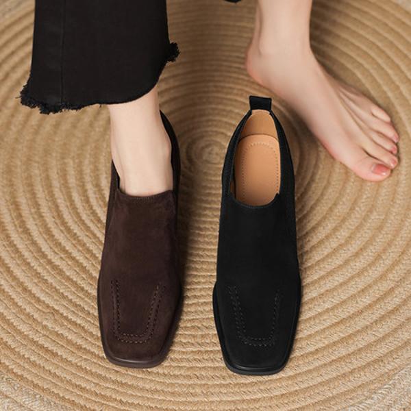 Handcrafted Leather Women's Shoes: A Fusion of Luxury and Elegance(Easn20182511)