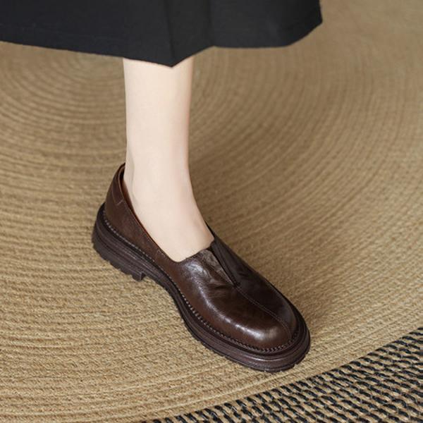 Exquisite Handcrafted Leather Shoes for Elegant Women(Easn20182522)