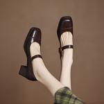 Elegant Handcrafted Genuine Leather Women's Shoes(Easn20182528)