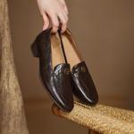 Exquisite Handmade Leather Shoes for Luxurious Elegance(Easn20182529)