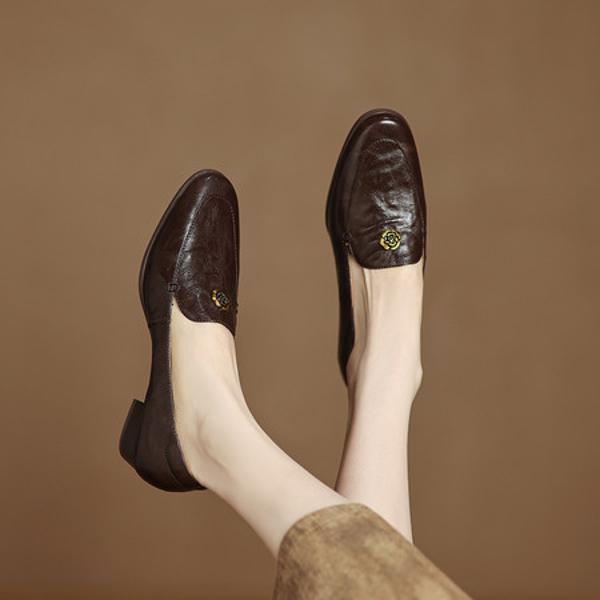 Exquisite Handmade Leather Shoes for Luxurious Elegance(Easn20182529)