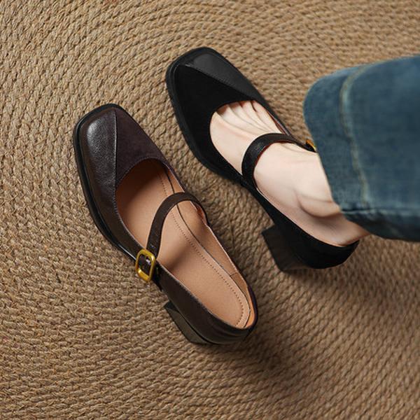 Handcrafted Luxury Leather Women's Shoes - Exquisite Craftsmanship and Elegant Design(Easn20182525)