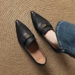 Handcrafted Luxury Leather Women's Shoes - Elegance Redefined(Easn20182533)