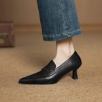 Exquisite Handcrafted Leather Women's Shoes: Luxury, Elegance, Perfection(Easn20182535)