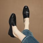 Handcrafted Luxury Leather Women’s Shoes - Elegance Redefined(Easn20182553)