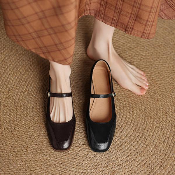 Handcrafted Luxury Leather Women's Shoes - Elegance Redefined(Easn20182539)