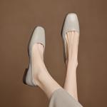 Elegant Luxury Handmade Leather Women's Shoes with Artisan Craftsmanship(Easn20182550)