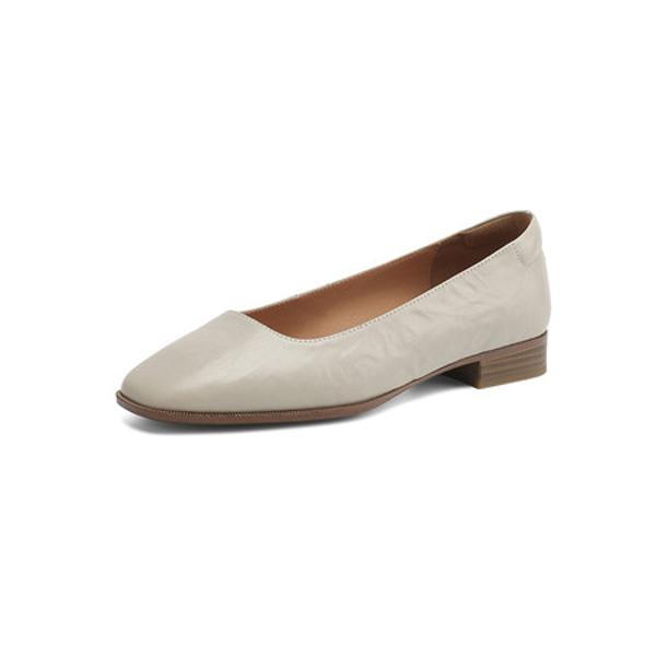 Elegant Luxury Handmade Leather Women's Shoes with Artisan Craftsmanship(Easn20182550)