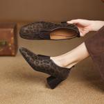 Exquisite Handmade Leather Women's Shoes: Luxury Meets Elegance(Easn20182572)