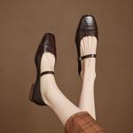 Handcrafted Leather Women's Shoes: Elegance Redefined(Easn20182551)