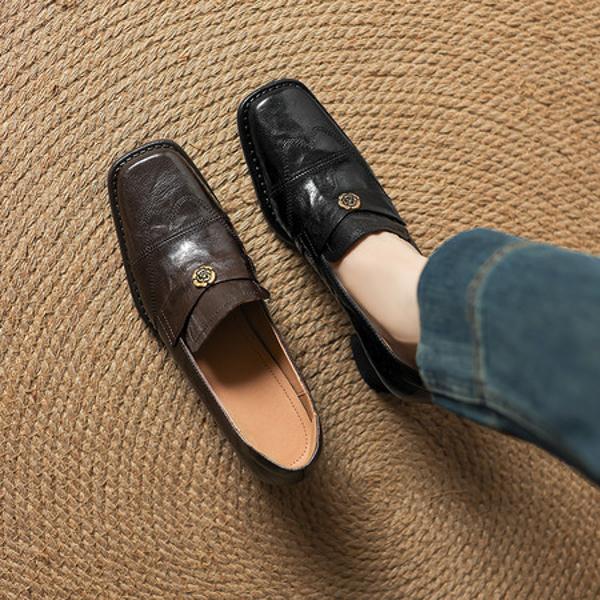 Exquisite Handcrafted Leather Women's Shoes: Luxury and Elegance Redefined(Easn20182557)