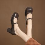 Exquisite Handcrafted Leather Shoes for Elegant Women(Easn20182561)