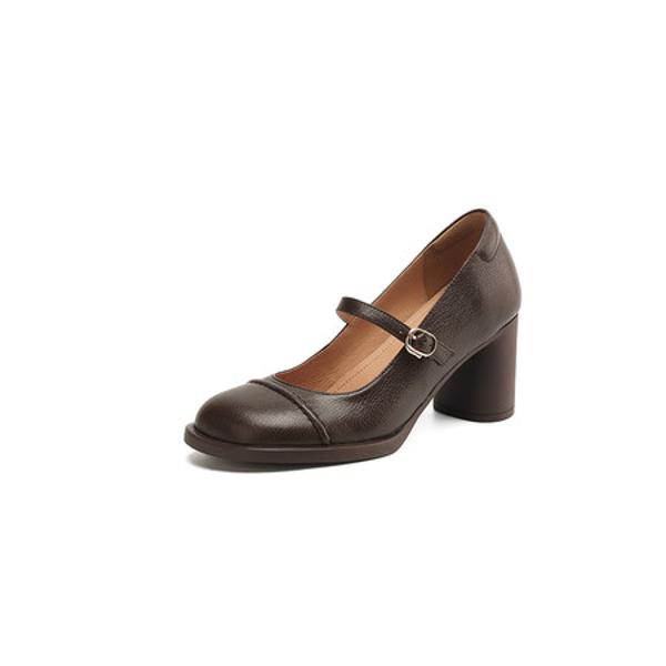 Exquisite Handcrafted Leather Shoes for Elegant Women(Easn20182561)