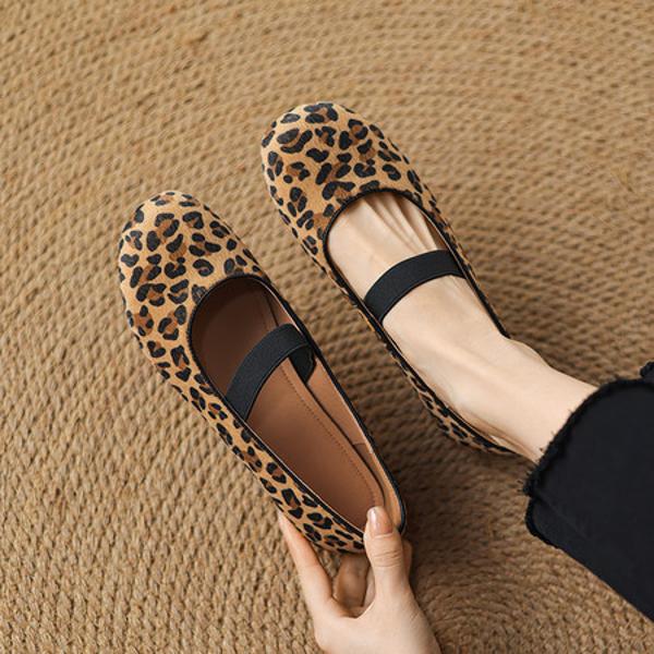 Exquisite Handmade Leather Women's Shoes: Luxurious Elegance(Easn20182563)