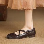 Handcrafted Luxury Leather Women's Shoes(Easn20182567)