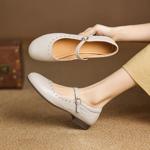 Exquisite Handcrafted Leather Women's Shoes: Luxury, Elegance, and Quality(Easn20182566)