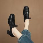 Handcrafted Luxury Leather Women's Shoes with Exquisite Craftsmanship(Easn20182556)