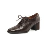 Handcrafted Luxury Leather Women's Shoes with Exquisite Craftsmanship(Easn20182556)