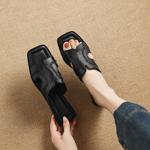 Elegant Handcrafted Leather Women’s Shoes - Luxurious Quality(Easn20182698)